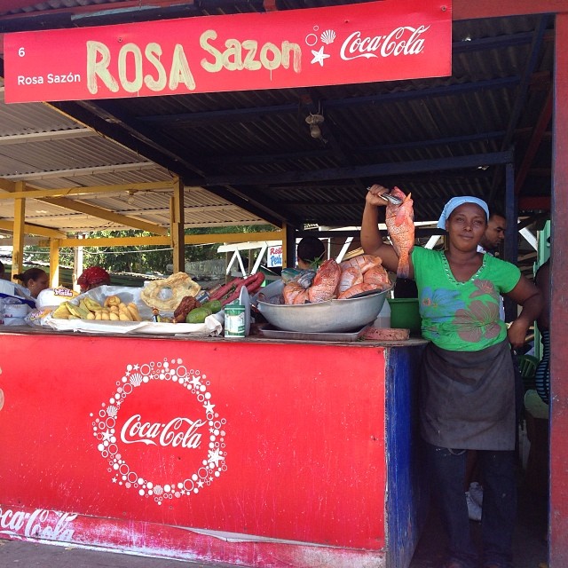 Rosa Sazon Pescado Frito Boca Chica