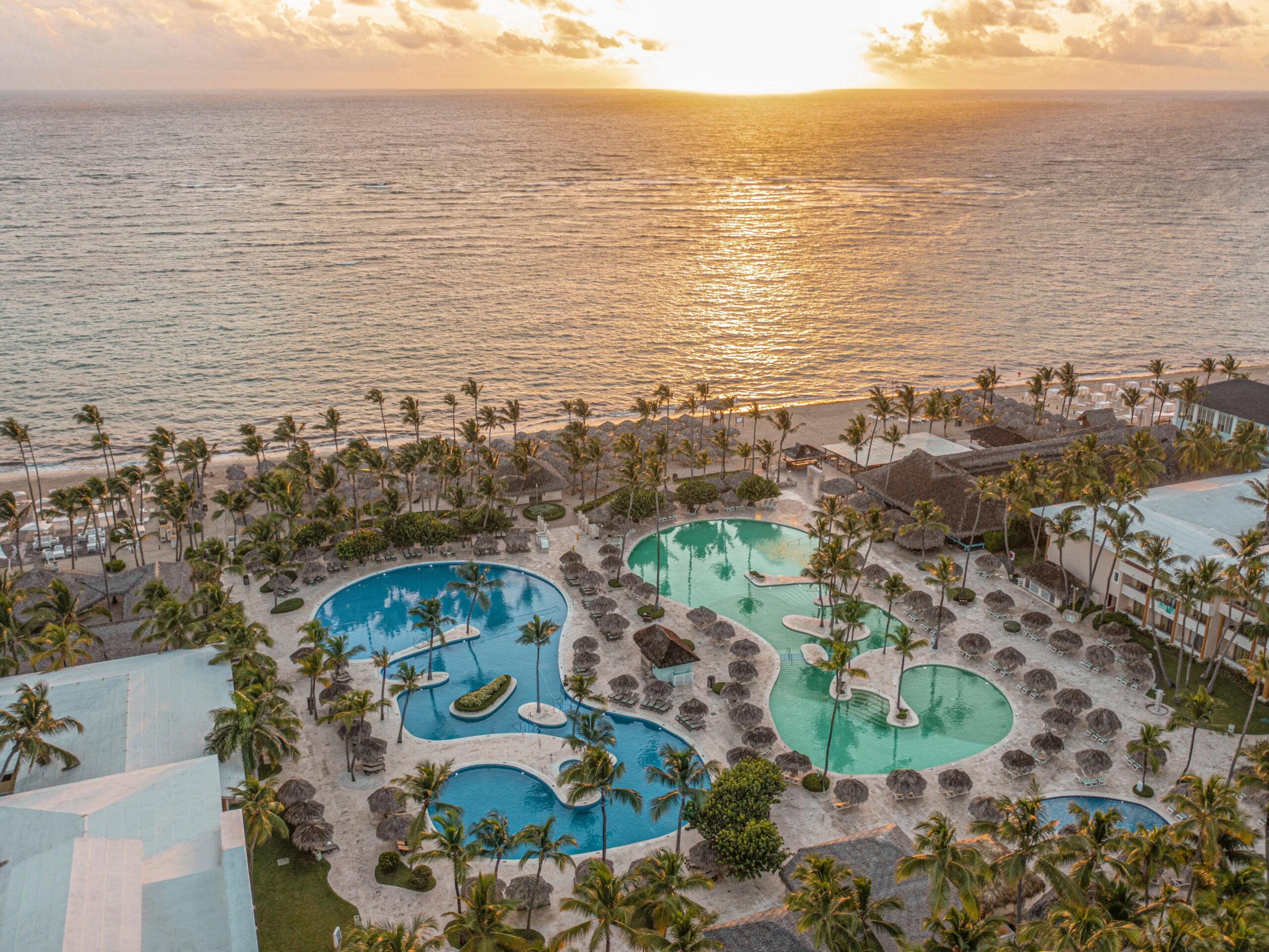 Vista a Playa Bávaro desde el hotel Iberostar Dominicana